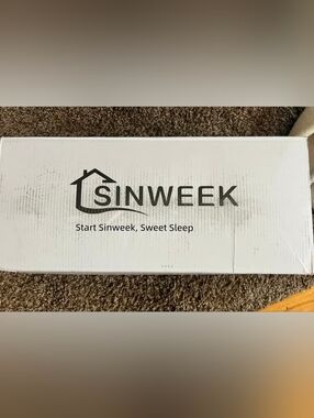 Sinweek Mattress Topper - Queen 1.5" Memory Foam.